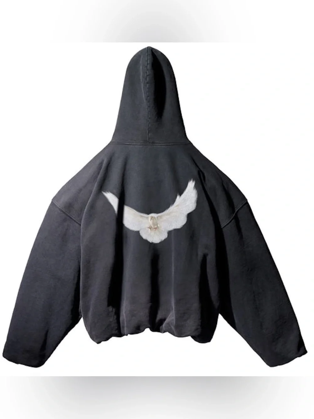 Yeezy Gap Balenciaga Dove Hoodie Large Sweatshirt Baggy Oversized Loose Logo
